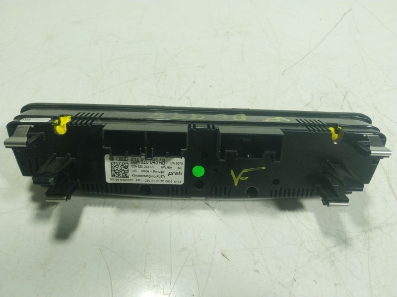 Recambio de mando climatizador para audi q3 (f3b) 35 tdi referencia OEM IAM 83A820043ABIMJ 83A820043AB 