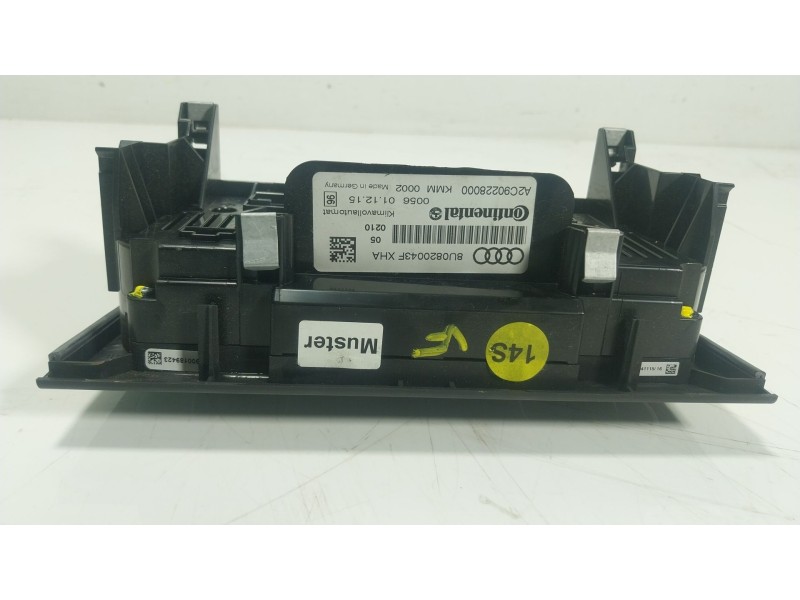 Recambio de mando climatizador para audi q3 (8ub, 8ug) 2.0 tdi referencia OEM IAM 8U0820043FXHA 8U0820043F 