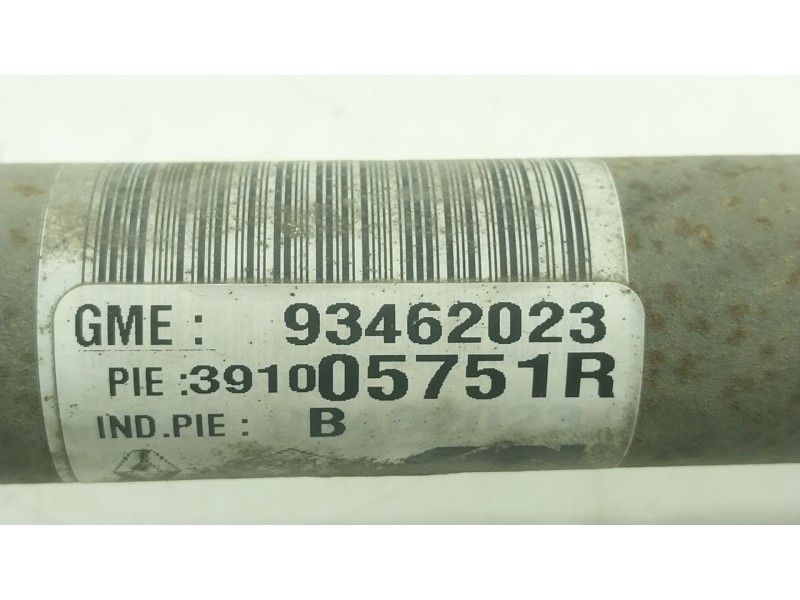 Recambio de transmision derecha para renault trafic iii furgoneta (fg_) 2.0 dci 120 (fgmn) referencia OEM IAM  391005751R 