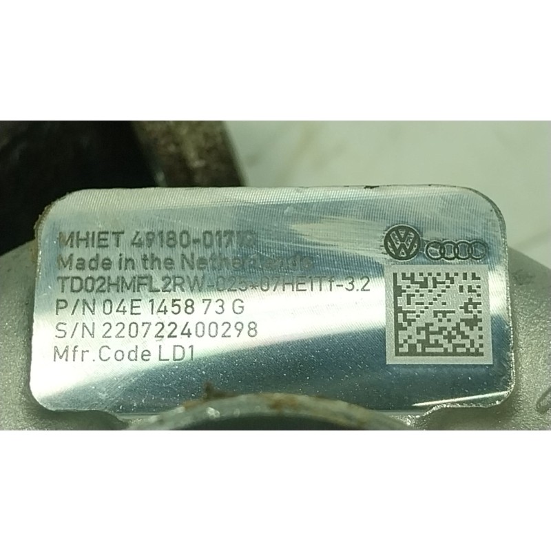 Recambio de turbocompresor para cupra leon sportstourer (kl8) 1.4 tsi phev referencia OEM IAM  04E145873G 
