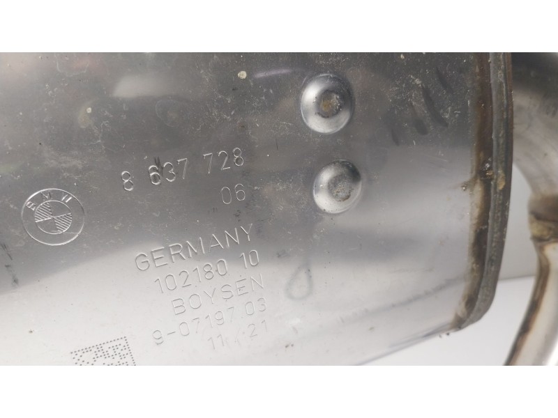 Recambio de tubo escape trasero para bmw 5 (g30, f90) 530 i xdrive referencia OEM IAM 18308652311 868669206 