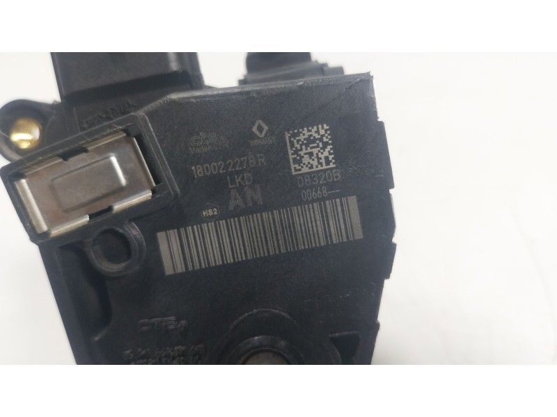 Recambio de potenciometro pedal para dacia dokker furgoneta/monovolumen 1.6 referencia OEM IAM 180022278R 180022278R 