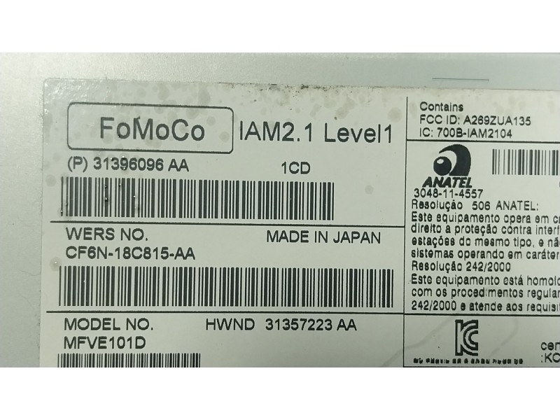 Recambio de sistema audio / radio cd para volvo v40 hatchback (525) d2 referencia OEM IAM 36001114 31396096 