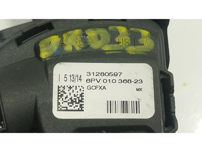 Recambio de potenciometro pedal para volvo v40 hatchback (525) d2 referencia OEM IAM 31280597 31280597 