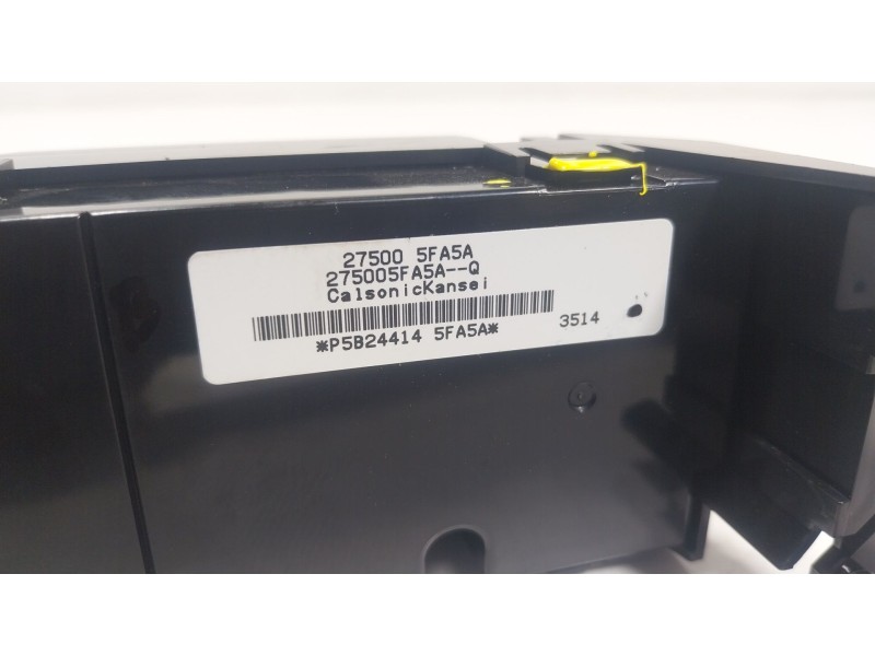 Recambio de mando climatizador para nissan juke (f16_) 1.6 hybrid referencia OEM IAM 275005FA5A 275005FA5A 