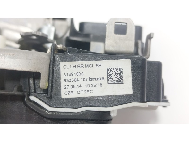 Recambio de cerradura puerta trasera izquierda para volvo v40 hatchback (525) d2 referencia OEM IAM 31440397 31391830 