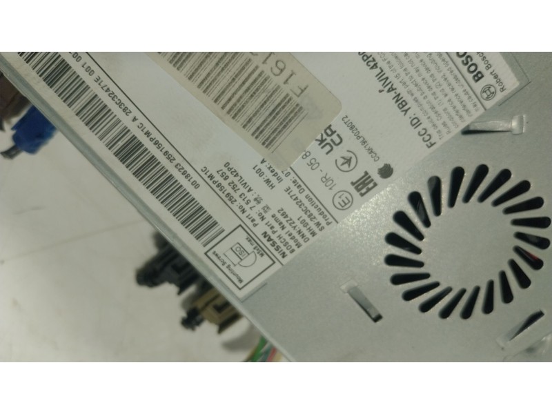 Recambio de sistema navegacion gps para nissan juke (f16_) 1.6 hybrid referencia OEM IAM 259156PM1C 259156PM1C 