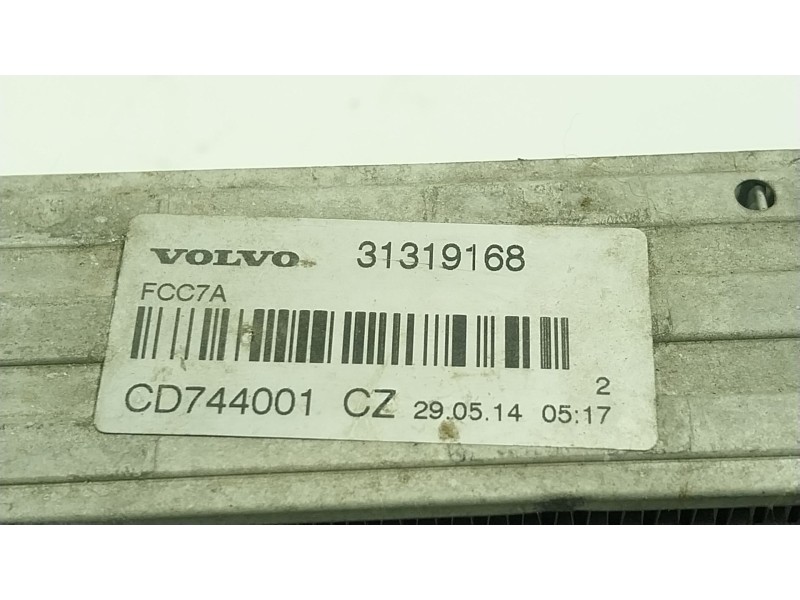 Recambio de intercooler para volvo v40 hatchback (525) d2 referencia OEM IAM 31319168 31319168 