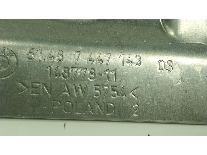 Recambio de cubrecarter para bmw 4 coupé (g22, g82) 430 i xdrive referencia OEM IAM 51757447143 5148744714303 