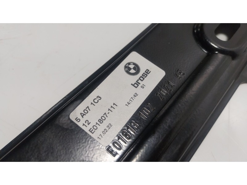 Recambio de elevalunas delantero izquierdo para bmw 4 coupé (g22, g82) 430 i xdrive referencia OEM IAM 51335A2A961 E01807111 