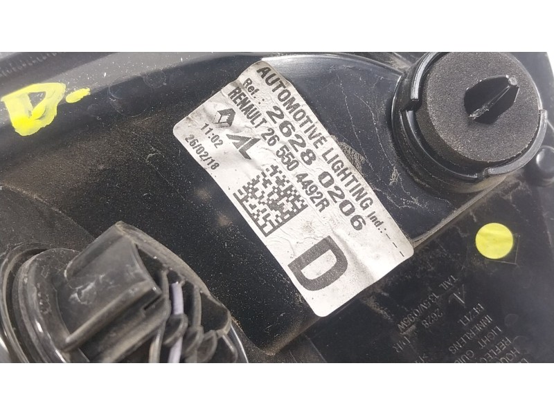 Recambio de piloto trasero derecho para renault zoe (bfm_) zoe (bfmc, bfmd) referencia OEM IAM 265509696R 265504492R 