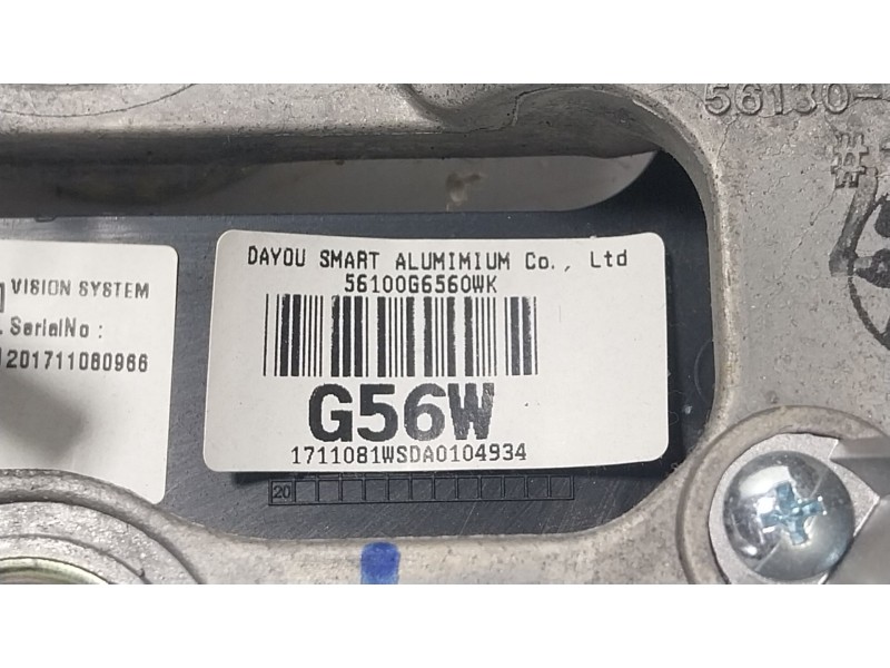 Recambio de volante para kia picanto iii (ja) 1.0 referencia OEM IAM 56100G6560WK 56100G6560WK 