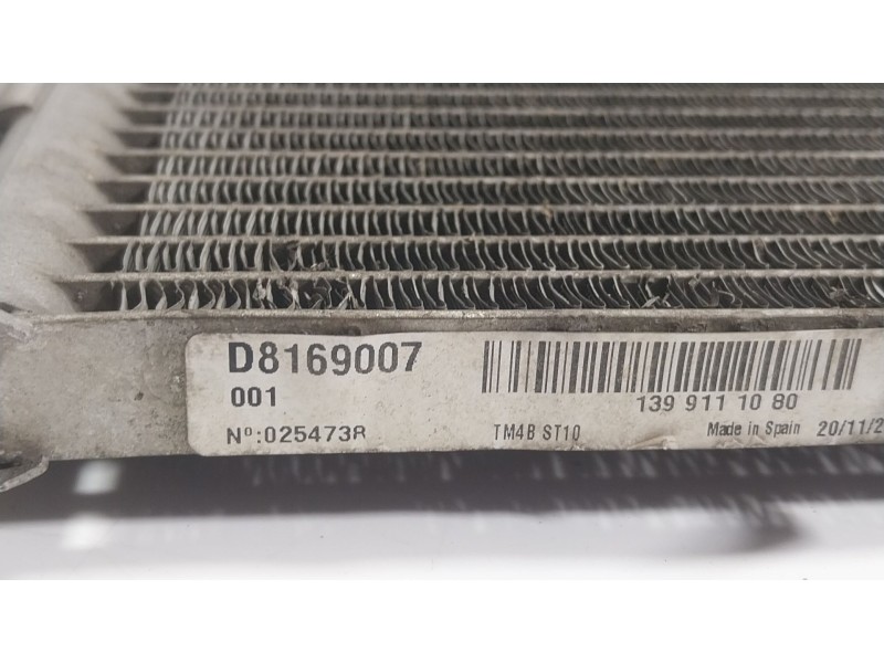 Recambio de condensador aire acondicionado para peugeot boxer furgoneta 2.2 bluehdi 140 referencia OEM IAM  D8169007 