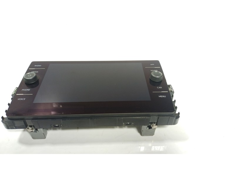 Recambio de pantalla multifuncion para volkswagen polo 1.6 tdi dpf referencia OEM IAM  5G6919605A 