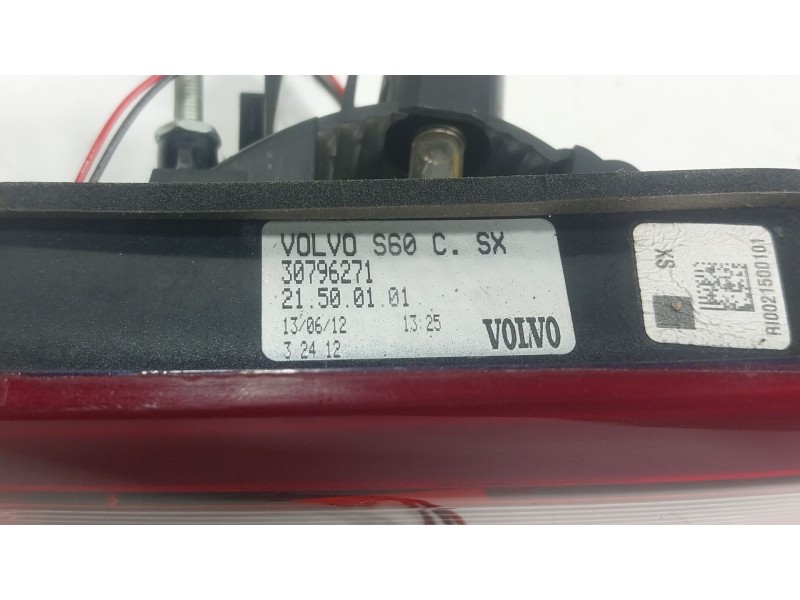 Recambio de piloto trasero izquierdo interior para volvo s60 ii (134) d4 referencia OEM IAM  30796271 