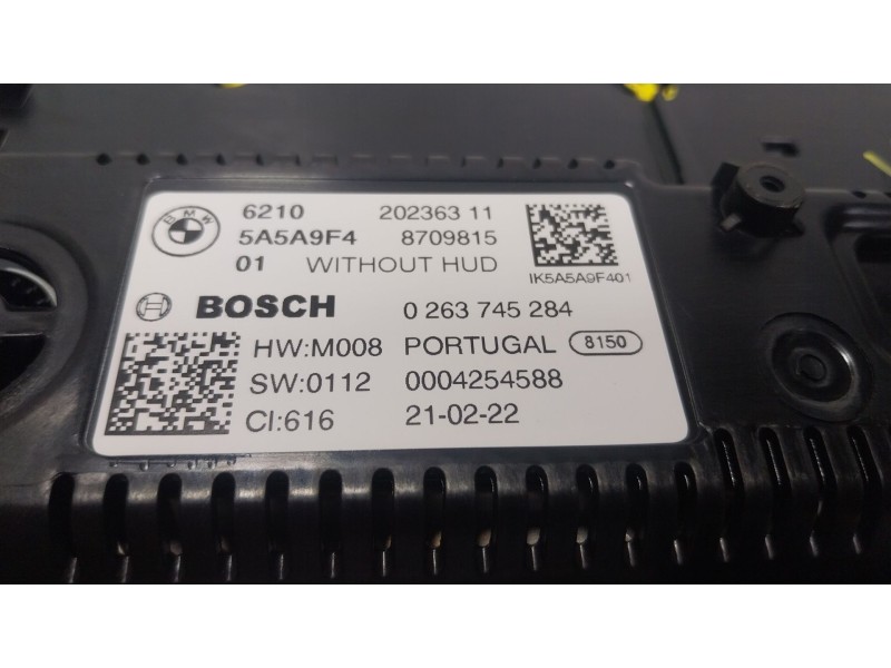 Recambio de cuadro instrumentos para bmw 4 coupé (g22, g82) 430 i xdrive referencia OEM IAM 62105B4A589 62105A5A9F4 