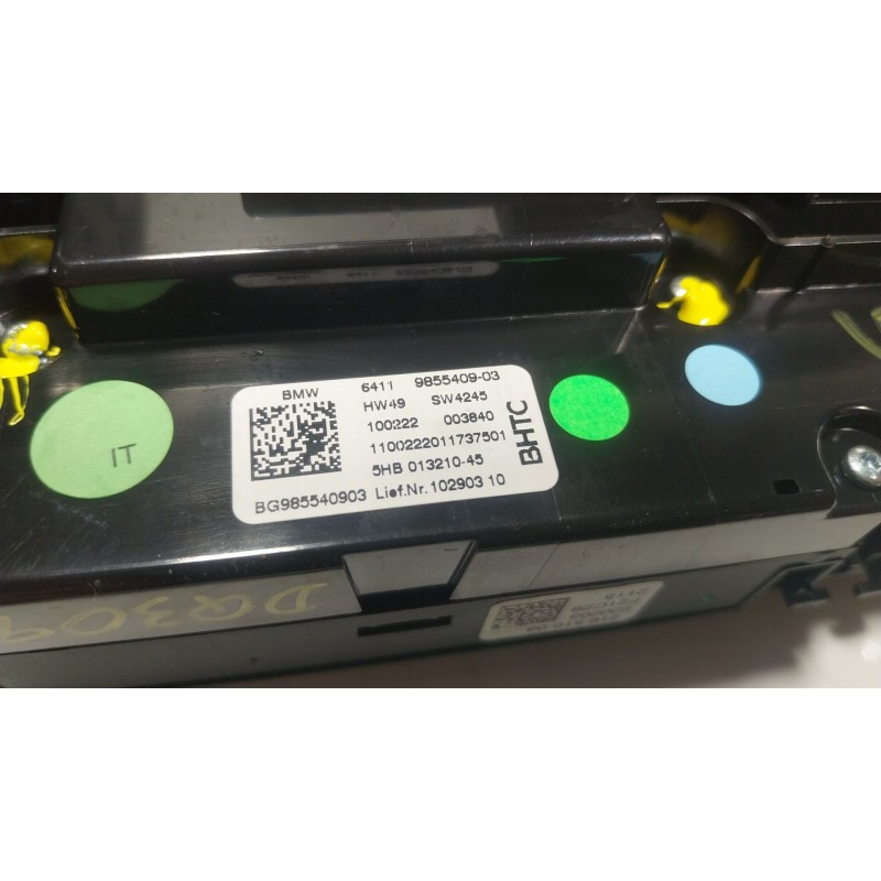 Recambio de mando climatizador para bmw 4 coupé (g22, g82) 430 i xdrive referencia OEM IAM 64119855409 64119855409 