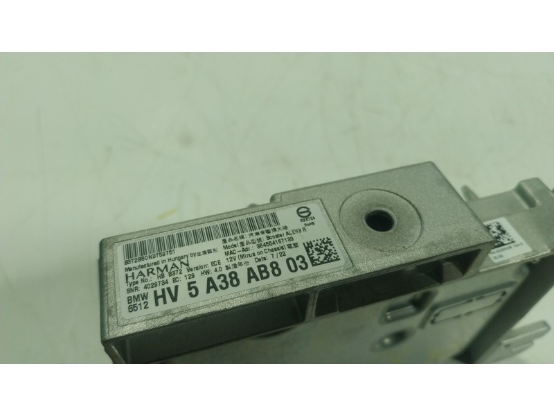 Recambio de modulo electronico para bmw 4 coupé (g22, g82) 430 i xdrive referencia OEM IAM 65125A38AB8 5A38AB803 