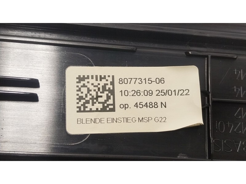 Recambio de moldura para bmw 4 coupé (g22, g82) 430 i xdrive referencia OEM IAM 51478077315 807731506 