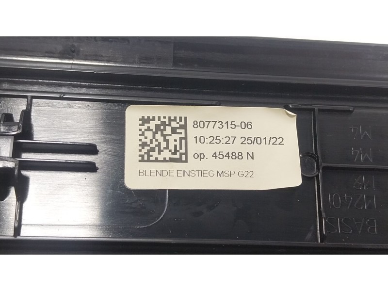 Recambio de moldura para bmw 4 coupé (g22, g82) 430 i xdrive referencia OEM IAM 51478077315 807731506 