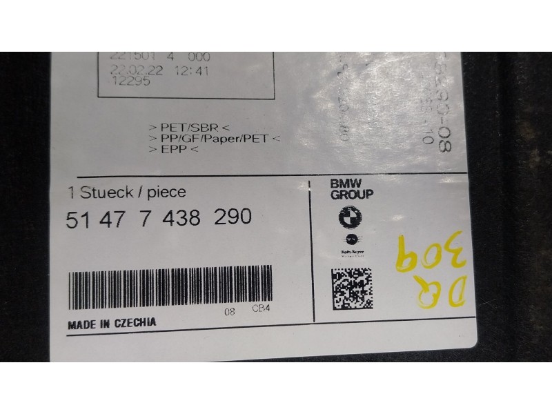 Recambio de moldura para bmw 4 coupé (g22, g82) 430 i xdrive referencia OEM IAM 51477438290 51477438290 