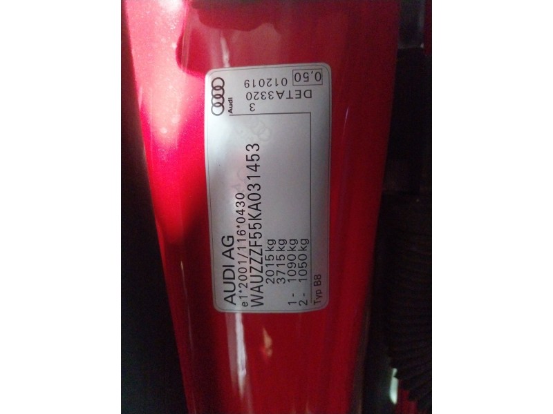 audi a5 (f53, f5p) del año 2019