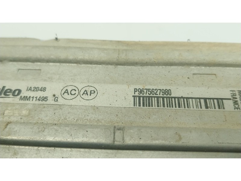 Recambio de intercooler para citroën c4 picasso ii 1.2 thp 130 referencia OEM IAM  9675627980 