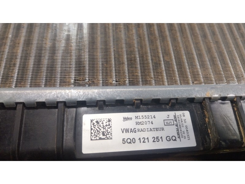 Recambio de radiador agua para seat leon sportstourer (kl8) xcellence referencia OEM IAM  5Q0121251GQ 
