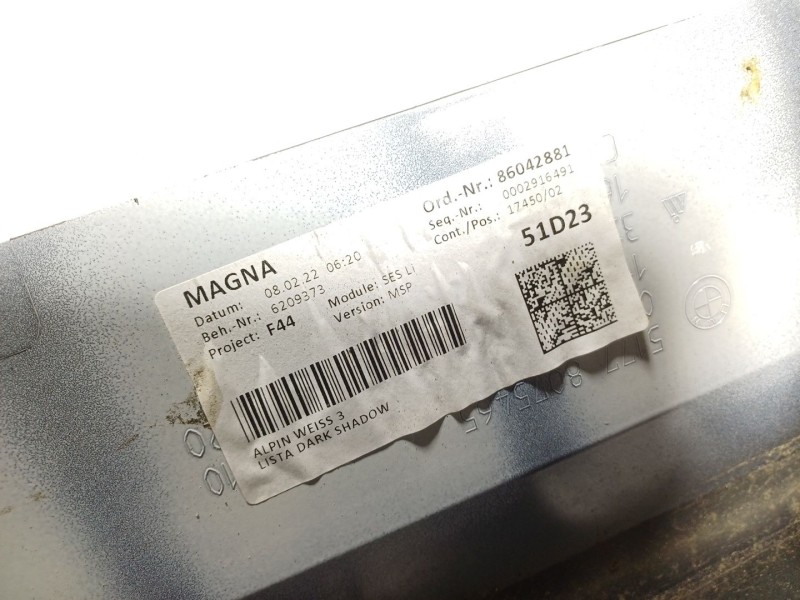 Recambio de faldon lateral para bmw 2 gran coupe (f44) 218 i referencia OEM IAM   