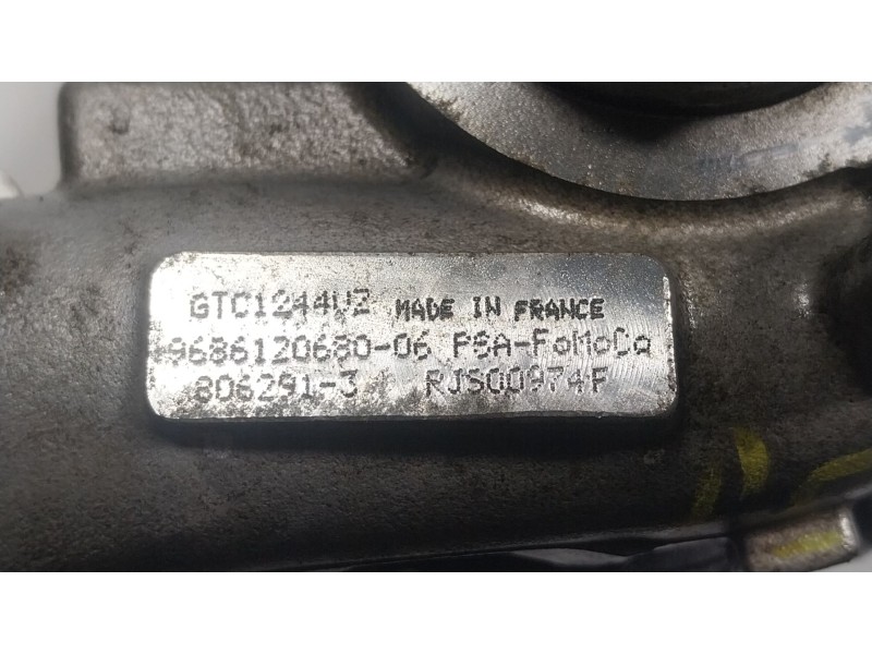 Recambio de turbocompresor para peugeot 2008 i (cu_) 1.6 hdi referencia OEM IAM 0375P7 968612068006 