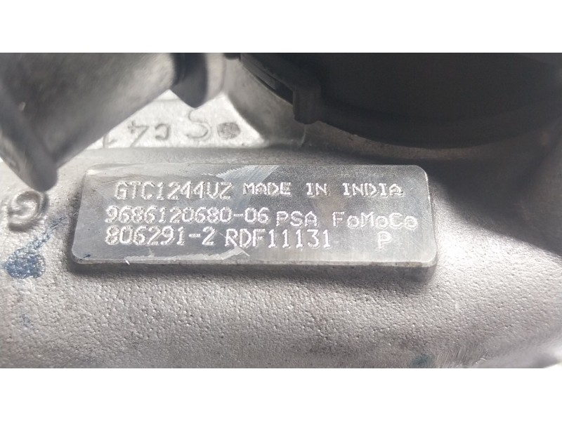 Recambio de turbocompresor para volvo v40 hatchback (525) d2 referencia OEM IAM 36010147 9686120680 