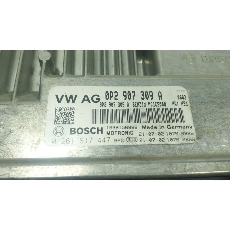 Recambio de centralita motor uce para porsche panamera (971) 4.0 turbo s (97bfr1) referencia OEM IAM  0P2907369A 