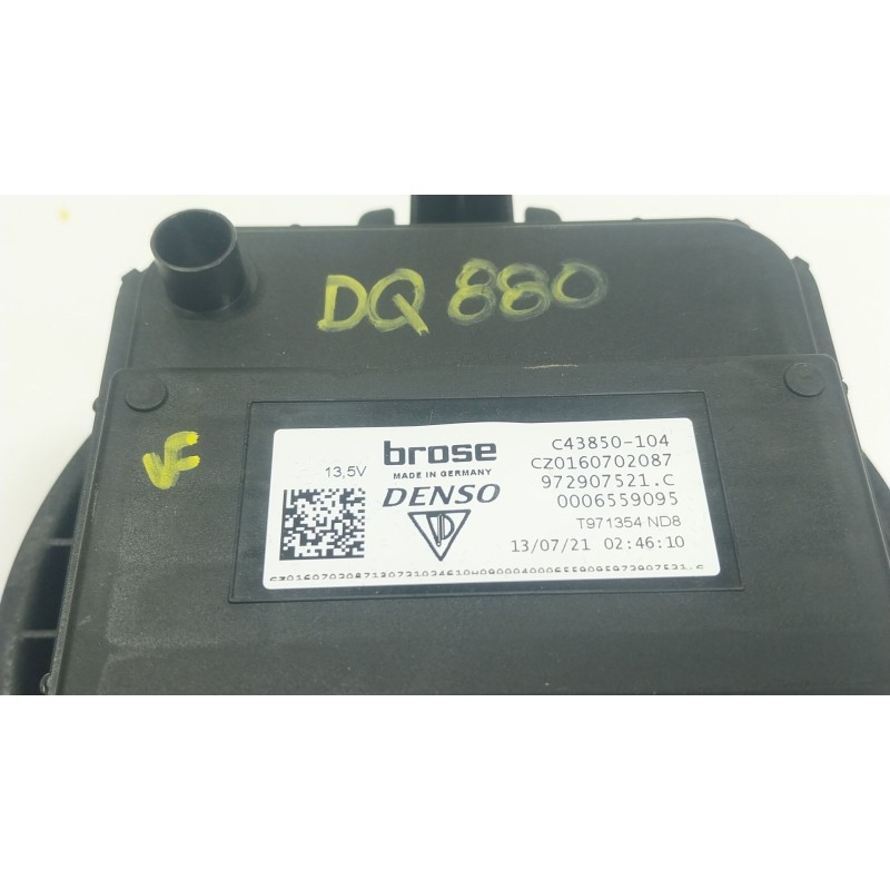 Recambio de motor calefaccion para porsche panamera (971) 4.0 turbo s (97bfr1) referencia OEM IAM  972907521C 