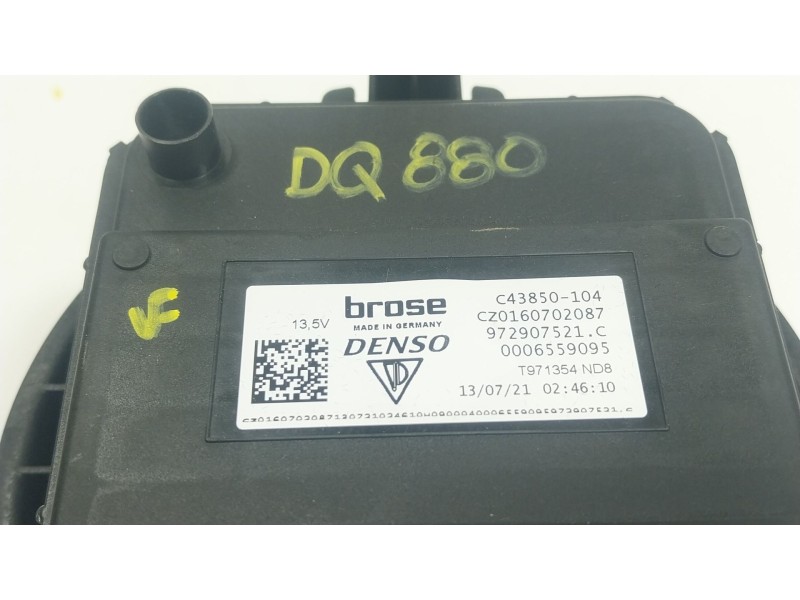 Recambio de motor calefaccion para porsche panamera (971) 4.0 turbo s (97bfr1) referencia OEM IAM  972907521C 