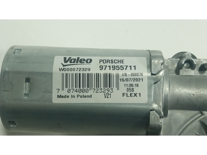 Recambio de motor limpia trasero para porsche panamera (971) 4.0 turbo s (97bfr1) referencia OEM IAM  971955711 