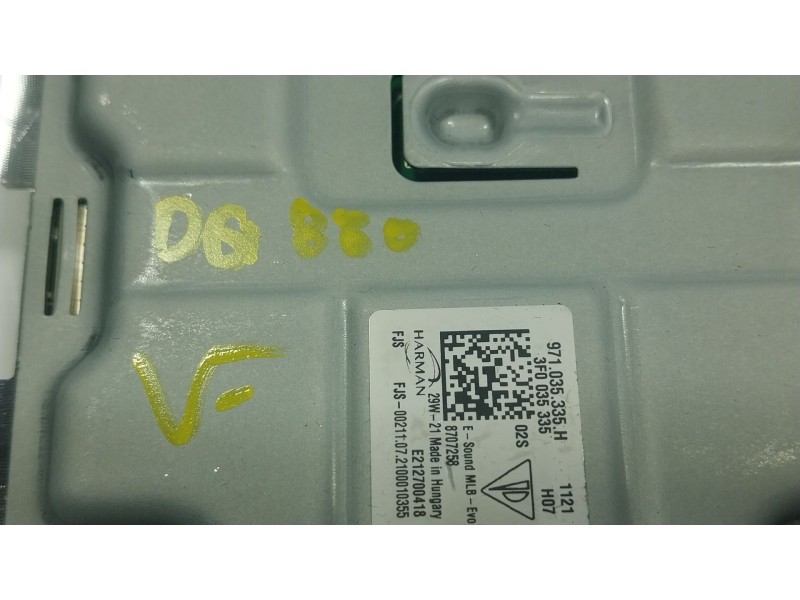 Recambio de modulo electronico para porsche panamera (971) 4.0 turbo s (97bfr1) referencia OEM IAM  971035335H 