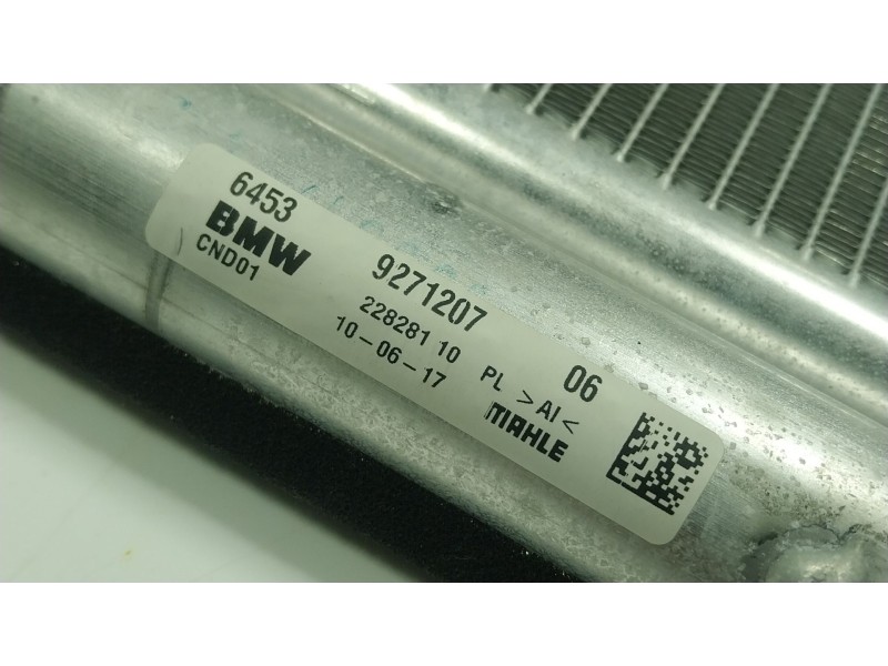 Recambio de condensador aire acondicionado para bmw x1 (f48) xdrive 18 d referencia OEM IAM  6453927120706 