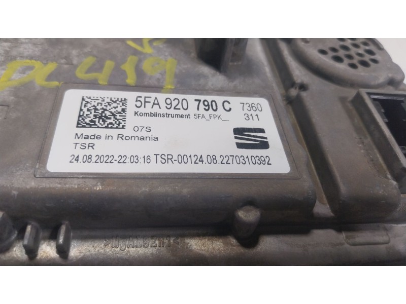 Recambio de cuadro instrumentos para seat leon sportstourer (kl8) xcellence referencia OEM IAM  5FA920790C 
