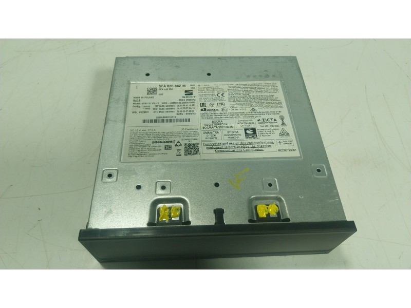Recambio de sistema navegacion gps para seat leon sportstourer (kl8) xcellence referencia OEM IAM  5FA035862M 