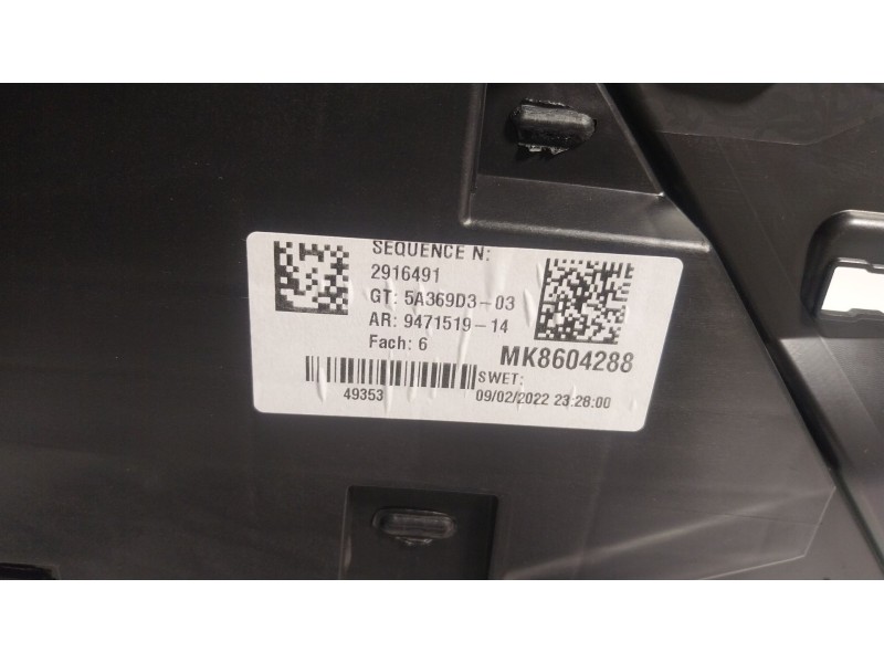 Recambio de apoyabrazos central para bmw 2 gran coupe (f44) 218 i referencia OEM IAM  5A369D303 