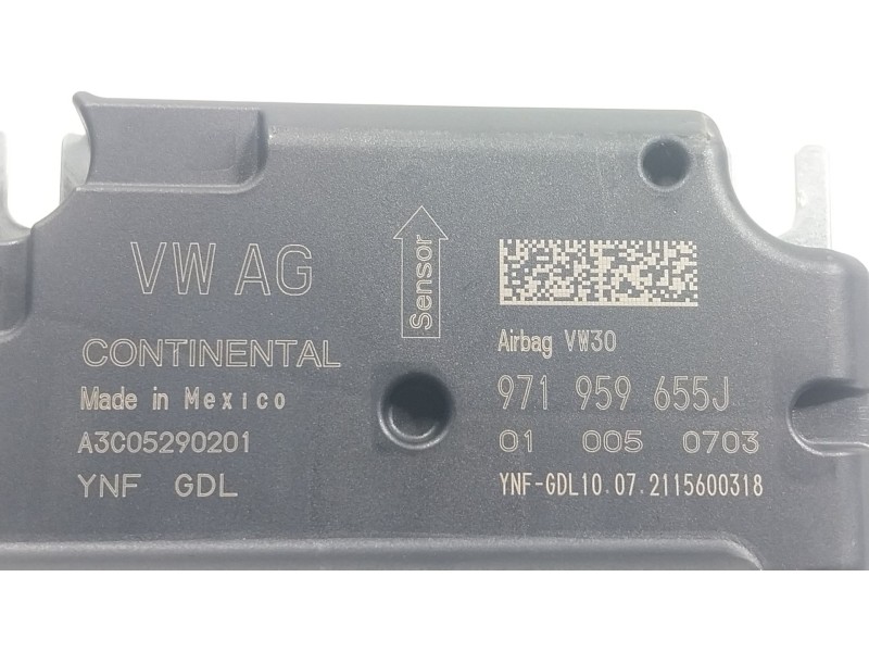 Recambio de centralita airbag para porsche panamera (971) 4.0 turbo s (97bfr1) referencia OEM IAM  971959655J 