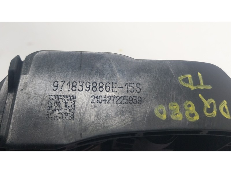 Recambio de maneta exterior trasera derecha para porsche panamera (971) 4.0 turbo s (97bfr1) referencia OEM IAM  971839886E 