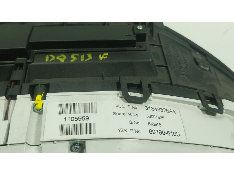Recambio de cuadro instrumentos para volvo s60 ii (134) d4 referencia OEM IAM  31343325AA 