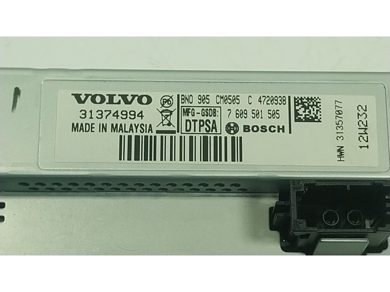 Recambio de pantalla multifuncion para volvo s60 ii (134) d4 referencia OEM IAM  31374994 