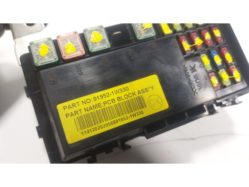 Recambio de caja reles / fusibles para kia rio iii (ub) 1.2 cvvt referencia OEM IAM  919521W330 