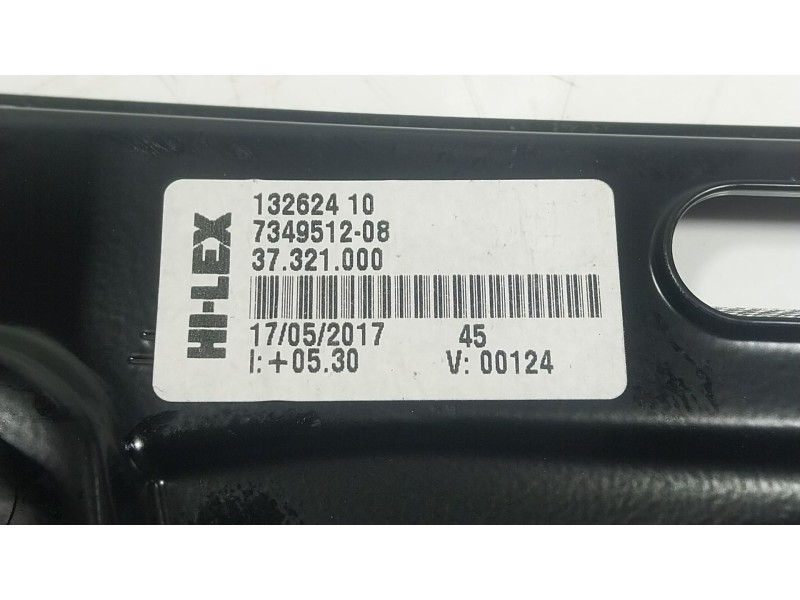 Recambio de elevalunas trasero derecho para bmw x1 (f48) xdrive 18 d referencia OEM IAM  734951208 
