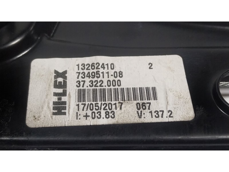 Recambio de elevalunas trasero izquierdo para bmw x1 (f48) xdrive 18 d referencia OEM IAM  734951108 