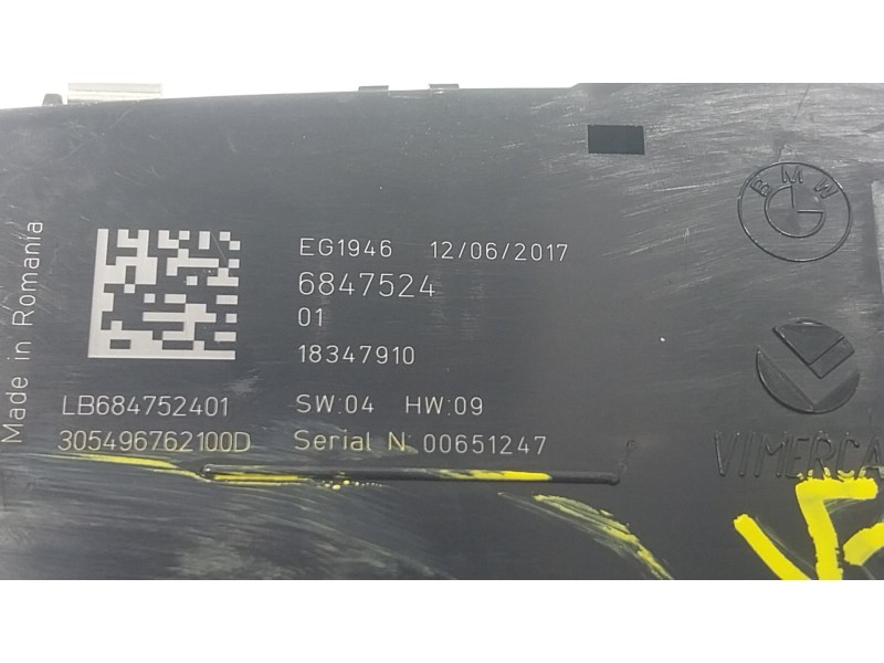 Recambio de mando luces para bmw x1 (f48) xdrive 18 d referencia OEM IAM  684752401 