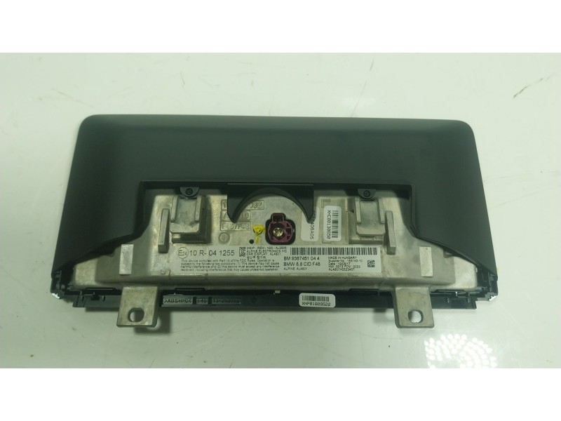 Recambio de pantalla multifuncion para bmw x1 (f48) xdrive 18 d referencia OEM IAM  938745104 