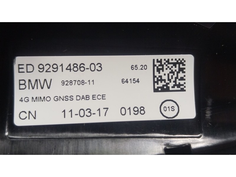 Recambio de antena para bmw x1 (f48) xdrive 18 d referencia OEM IAM  929148603 